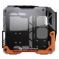 Boîtier PC gamer avec panneau en verre trempé et multiples ports d'entrée/sortie