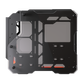 Boîtier PC gamer avec panneau en verre trempé et multiples ports d'entrée/sortie