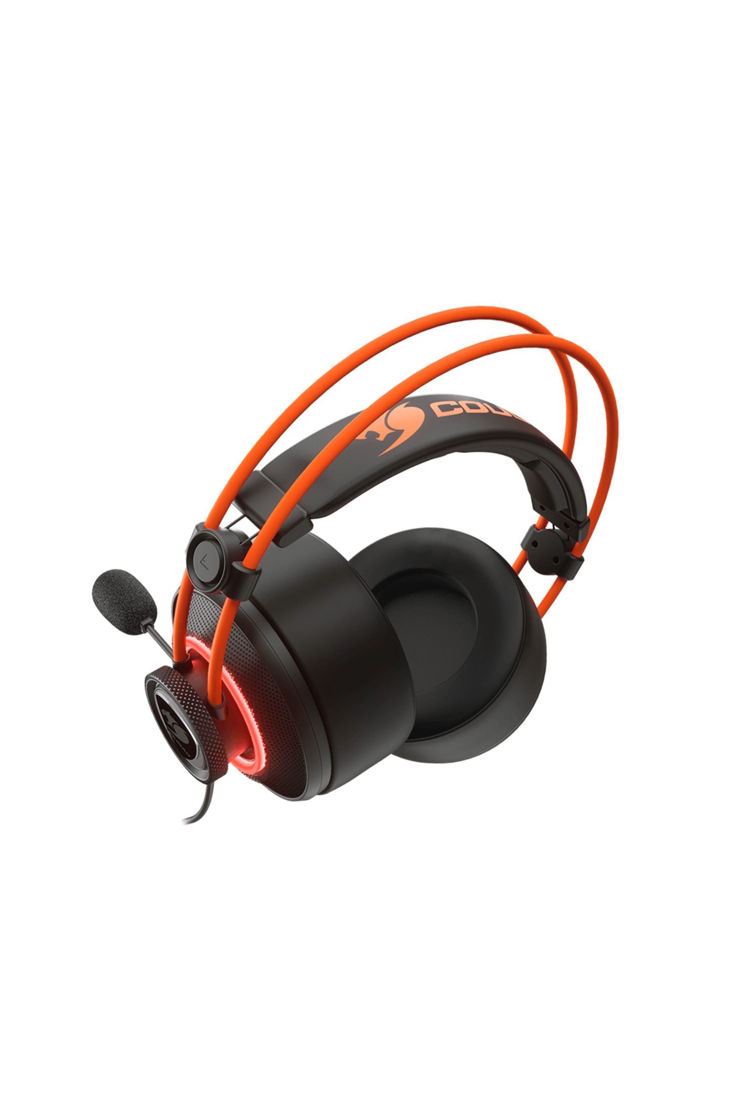 Casque Gamer filaire Cougar Immersa Pro Prix 7.1 (Noir/Orange) - C42