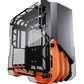 Boîtier PC gamer avec panneau en verre trempé et multiples ports d'entrée/sortie